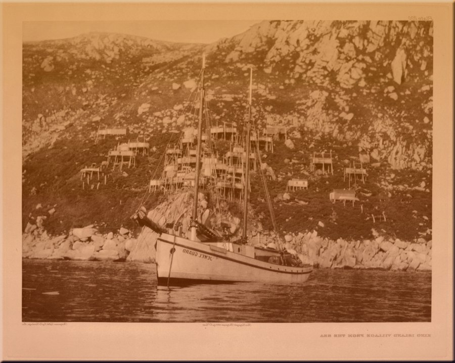King Island Village from the Sea