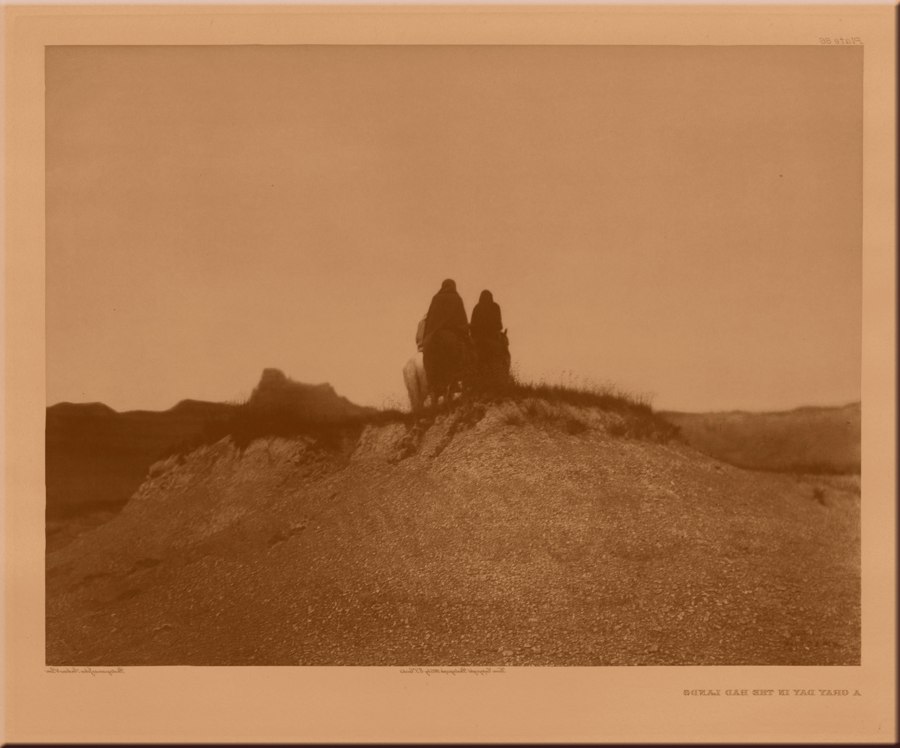 A Grey Day in the Badlands