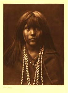 Mosa, Mohave — one of Edward Curtis's most recognized portraits